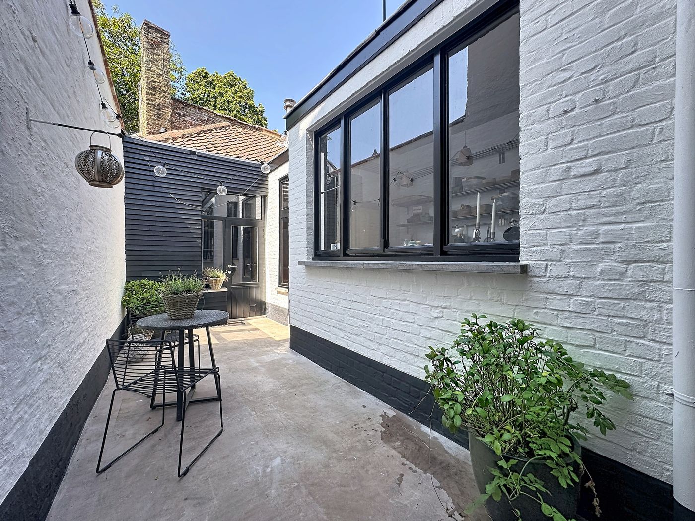 The courtyard