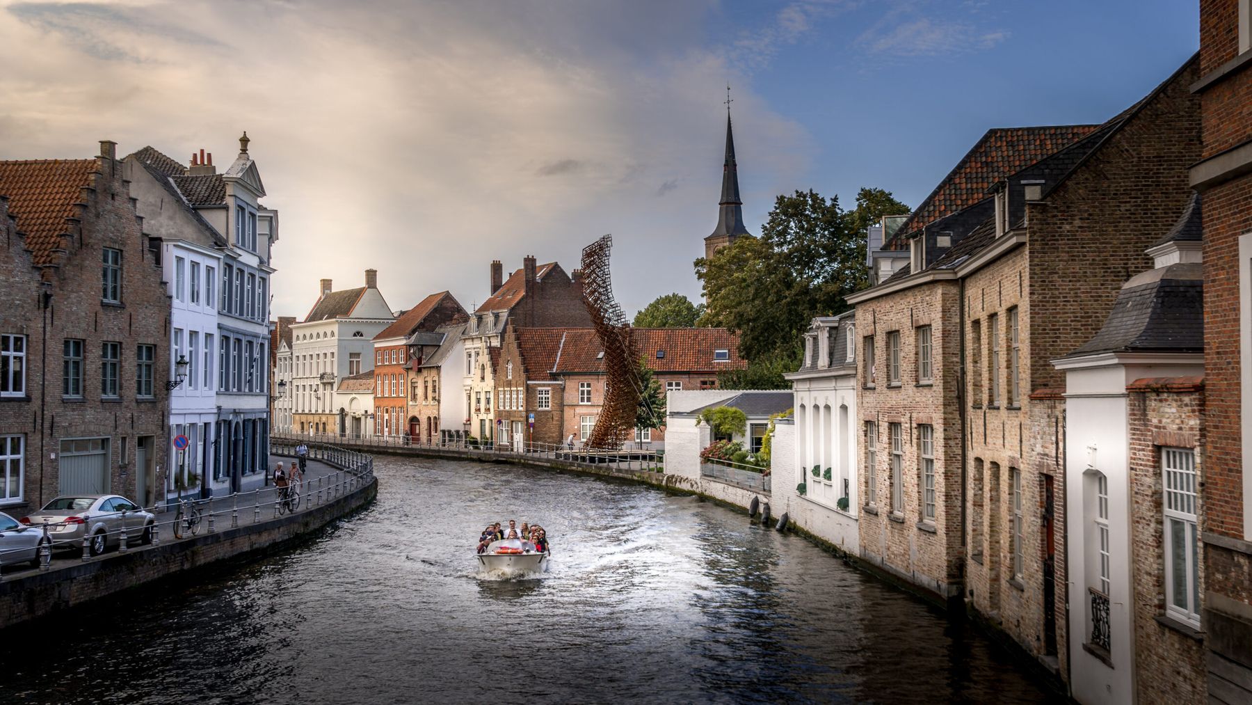 The canals of Bruges
