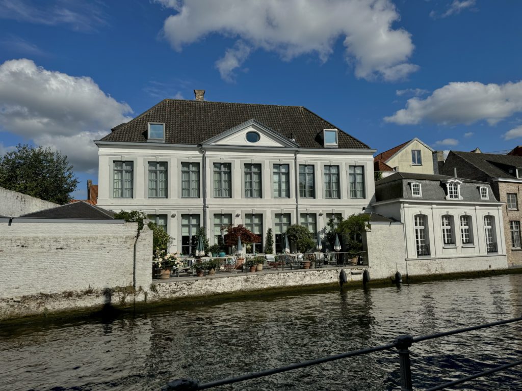 Front view of the guesthouse